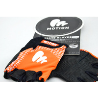 Motion Gloves (Race) Half Fingered (Men) Orange