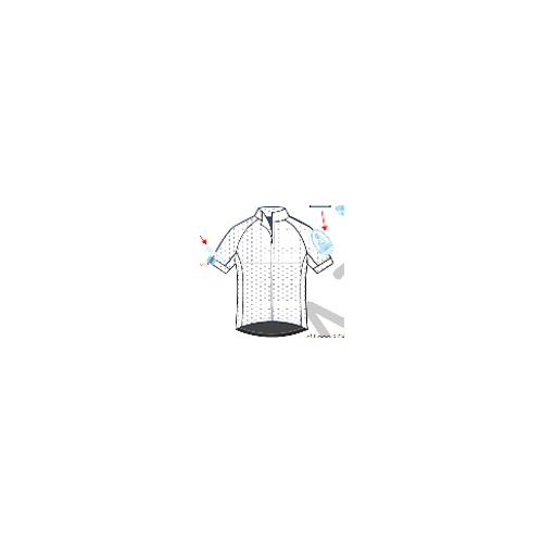 GHISALLO Cycling Jersey Race [Colour: White] [Size: S]