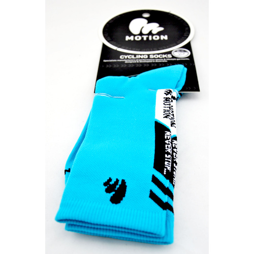 Motion Cycling  Socks (Unisex) [Colour: Teal] [Size: S/M]