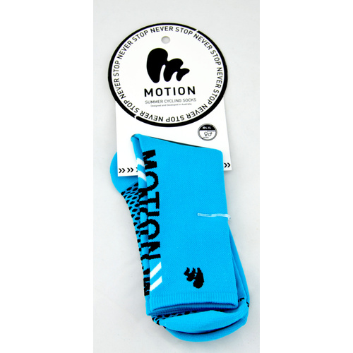Motion Summer Cycling  Socks (Unisex) [Size: L/XL] [Colour: Teal]