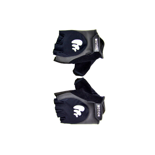 Motion Gloves (Classic, Touch) Half Fingered (Men) [Colour: Black] [Size: XXL]