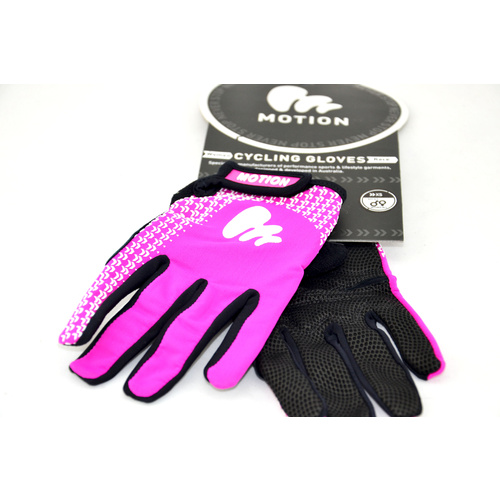 Motion Gloves (Race) Full Fingered (Women) [Size: XL] [Colour: Purple]